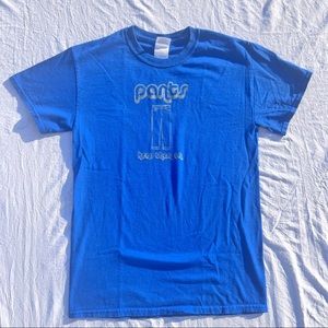 2010 Sex-Ed “Pants Keep Them On” Blue T-Shirt Size Small